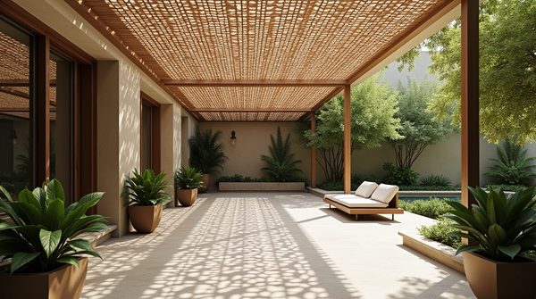 Créer un espace extérieur élégant avec un voile d'ombrage pour particuliers