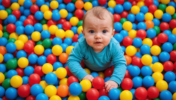 Ma première piscine à balle : le choix idéal pour les bébés